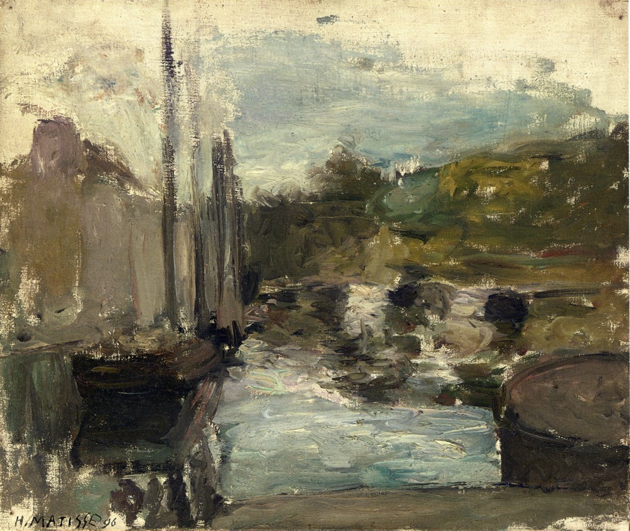 Henri Matisse - Brittany. Boat 1896